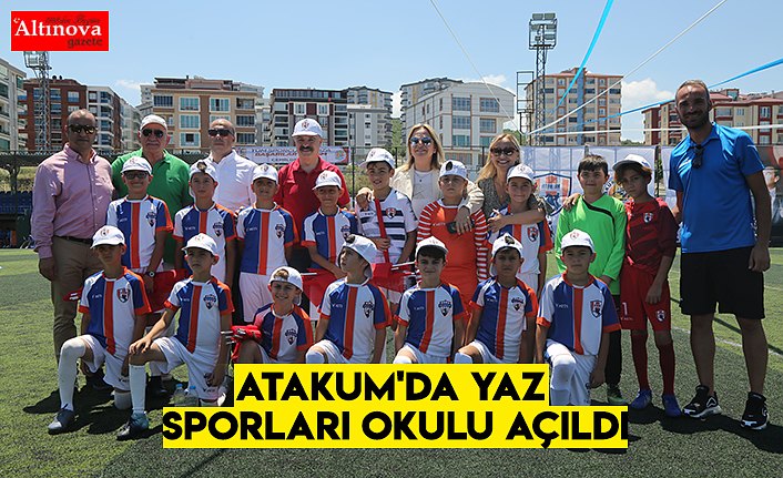 Atakum'da yaz sporları okulu açıldı