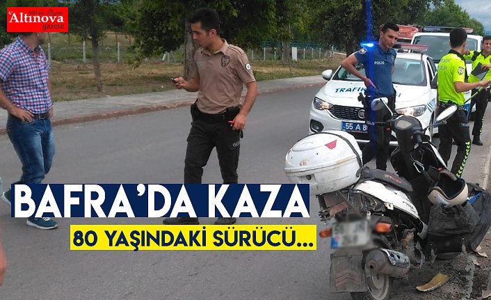 BAFRA'DA KAZA: 1 YARALI