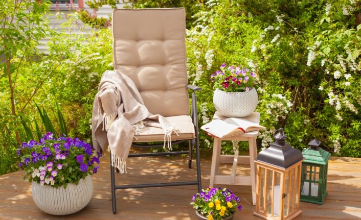 Bahçe ve balkonlar sahibinden.com ile renklendi