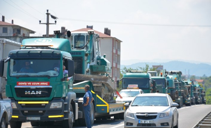 Düzce'deki su baskını ve toprak kayması