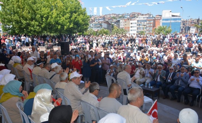 Ereğli'den ilk hacı kafilesi uğurlandı