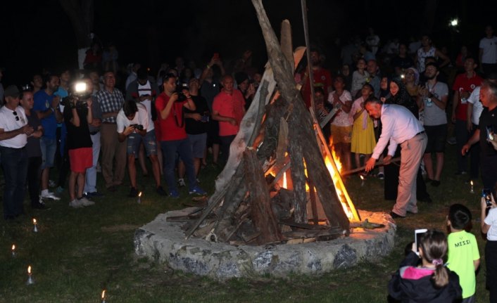 Kapıkaya Fest geleneksel kamp ateşi yakıldı