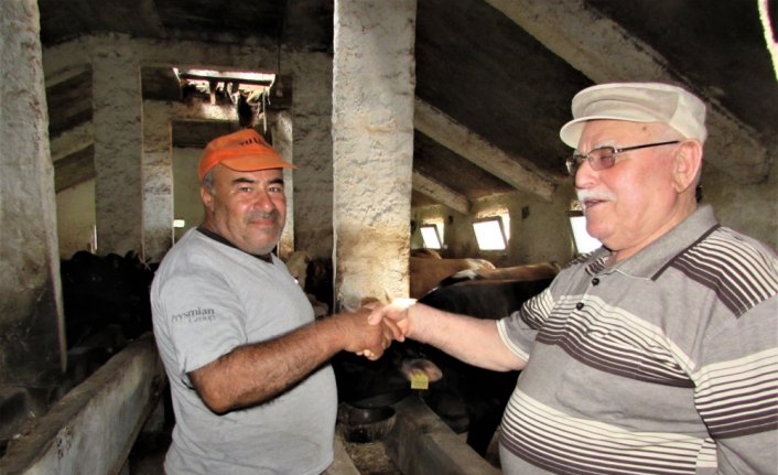 Kavak'ta kurban satışları başladı