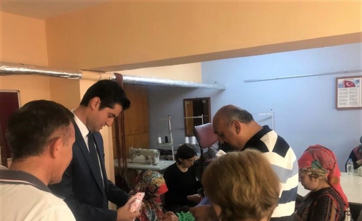 Kavak'ta makrome örgü kursu