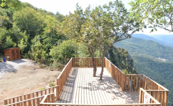 Küre Dağları Milli Parkı'na seyir noktası