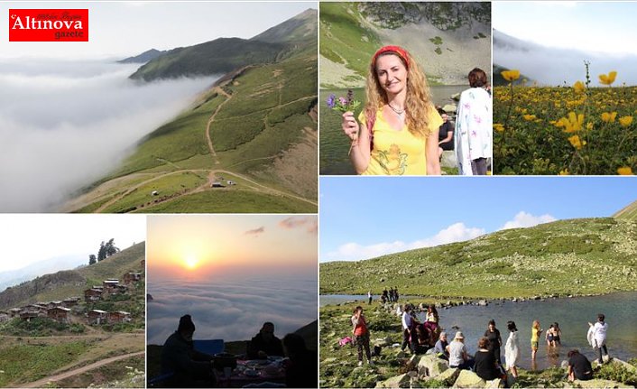 Macahel'in yaylalarına eşsiz yolculuk