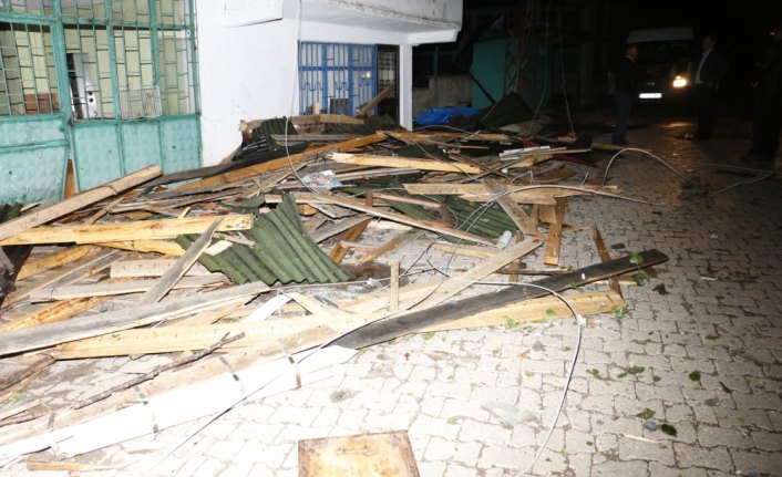 Ordu'da şiddetli fırtına