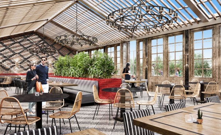 Sami Savatlı Sakarya’da Emirgan Sütiş için yeni bir şube tasarladı