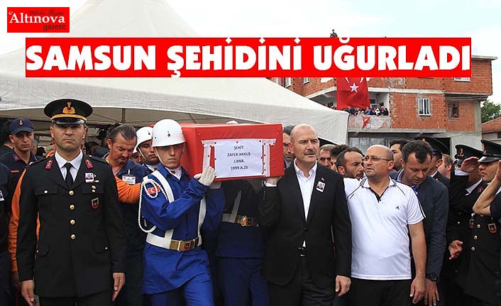 Şehit Binbaşı Zafer Akkuş son yolculuğuna uğurlandı
