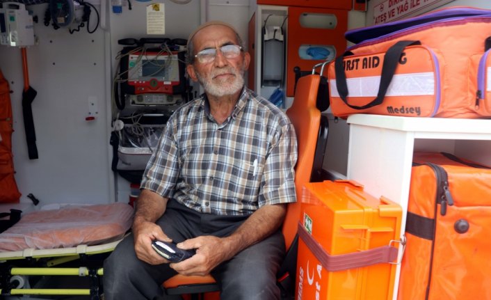 Sürücüler ve yolculardan insanlık örneği