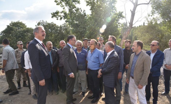 Tokat Valisi Ozan Balcı'dan köy ziyaretleri