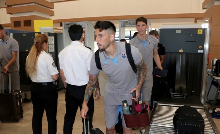 Trabzonspor, kamp için Avusturya'ya gitti