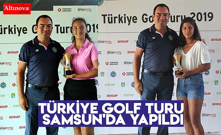 Türkiye Golf Turu Samsun'da yapıldı