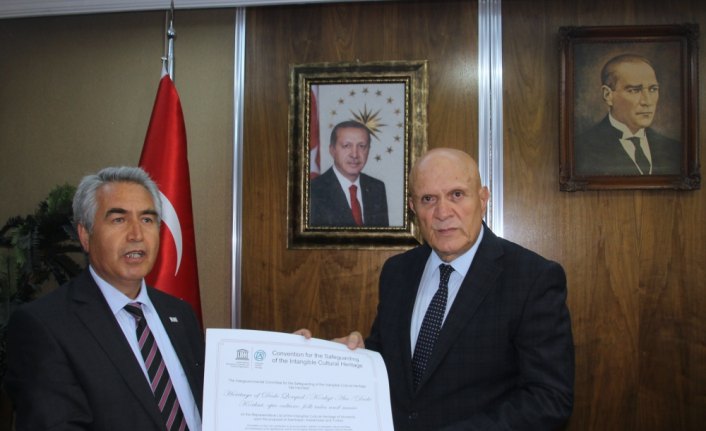 UNESCO Türkiye Milli Komisyonu Başkanı Oğuz'dan Pekmezci'ye ziyaret