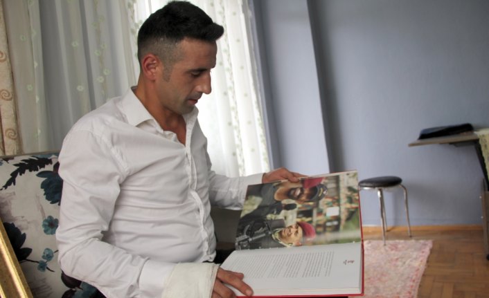 Vücudunda 9 saçma ve 1 mermiyle yaşıyor