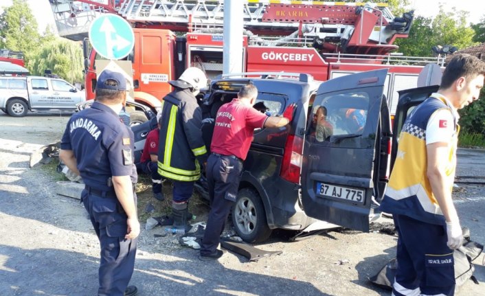 Zonguldak'ta trafik kazası: 2 ölü, 4 yaralı