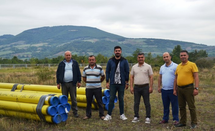 Bafra OSB'de doğal gaz altyapı çalışmaları başladı