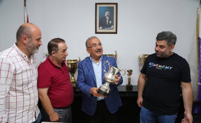 Başkan Güler'den spor kulüplerine ziyaret