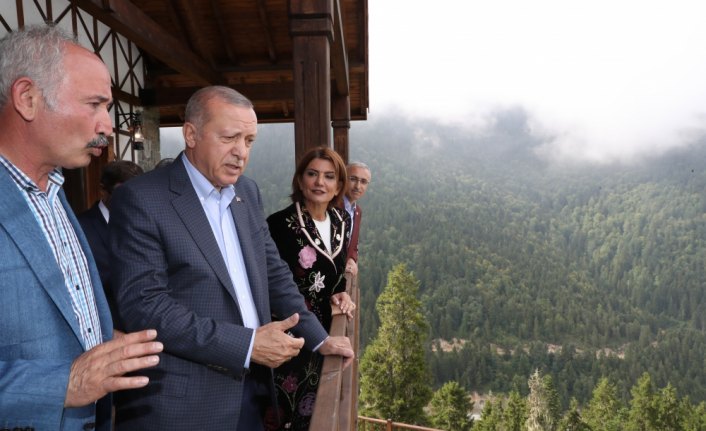 Cumhurbaşkanı Erdoğan, Trabzon'da