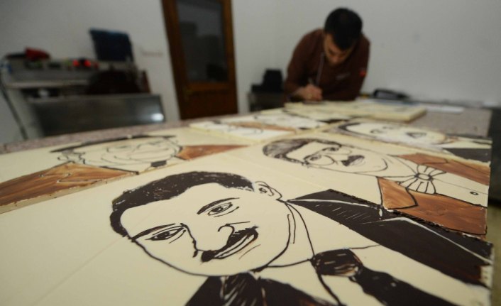 Devlet büyüklerinin portresini 