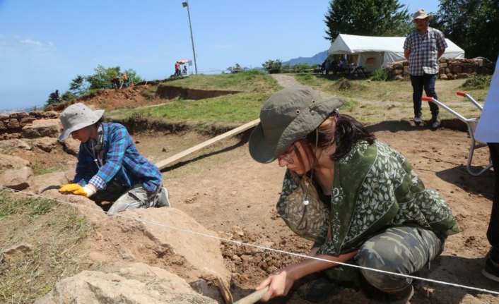 Ordu Kurul Kalesi'ndeki kazı çalışmaları 10. yılında
