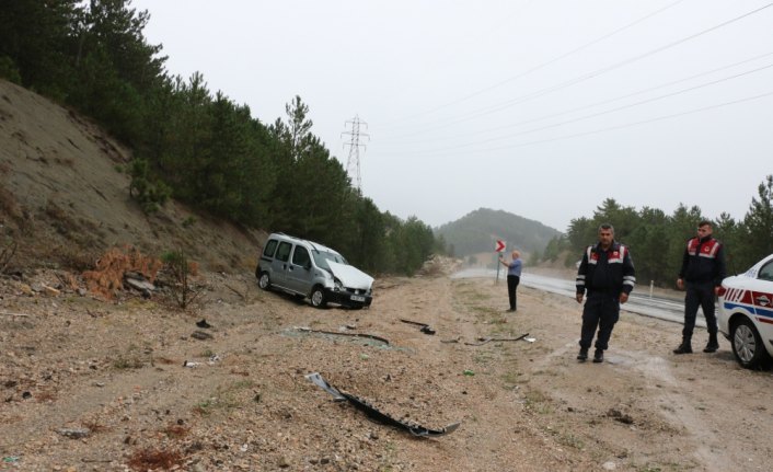 Otomobil takla attı: 1 yaralı