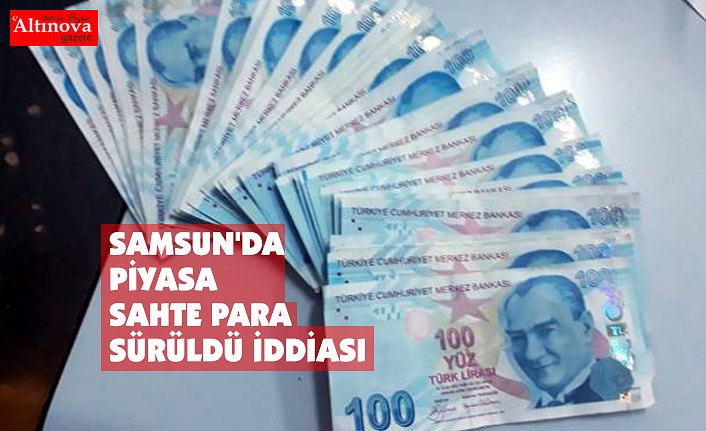 Piyasaya sahte para sürüldüğü iddiası