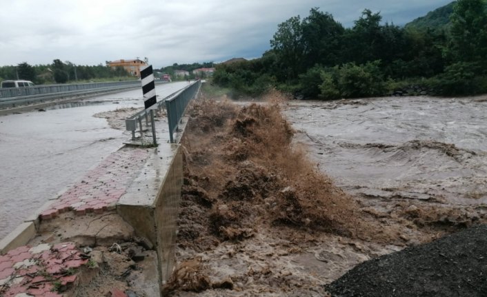 Samsun'da sağanak