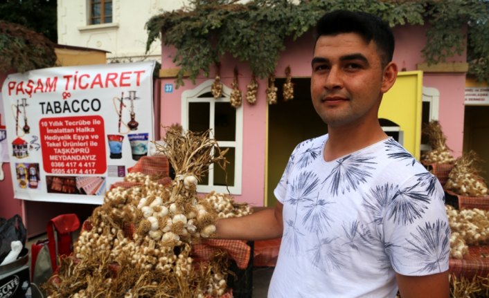 Sarımsak üreticisi festivalden memnun