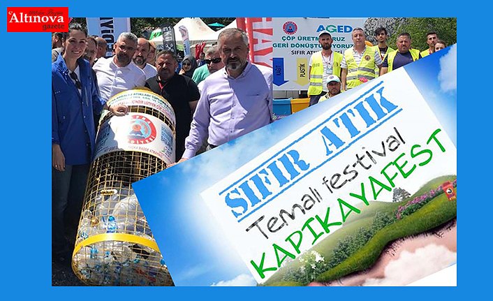 SIFIR ATIK PROJESİ KAPIKAYAFEST'TE DAMGA VURDU