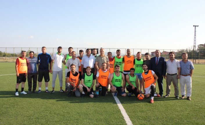 Suluova Belediyesi Futbol Turnuvası başladı