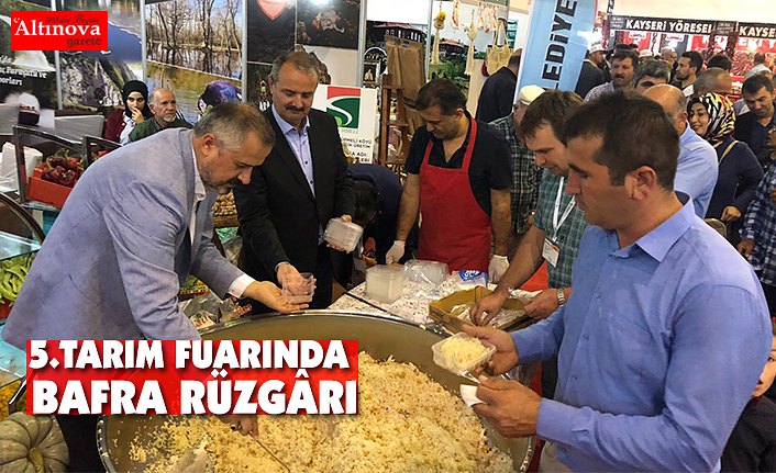 5.TARIM FUARINDA BAFRA RÜZGÂRI