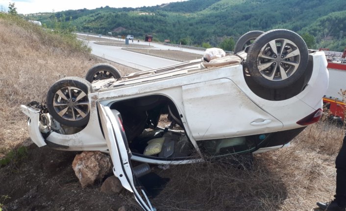 Amasya'da iki otomobil çarpıştı: 2 yaralı