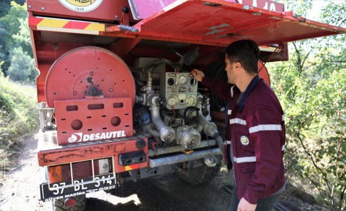 Bahçe temizliği anız yangınına yol açtı