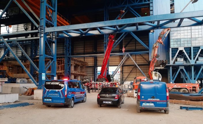 Bartın'da yüksekten düşen işçi öldü