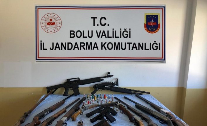 Bolu ve Karabük'te silah kaçakçılığı operasyonu