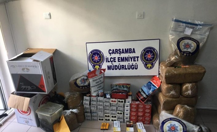 Çarşamba'da kaçakçılıkla mücadele