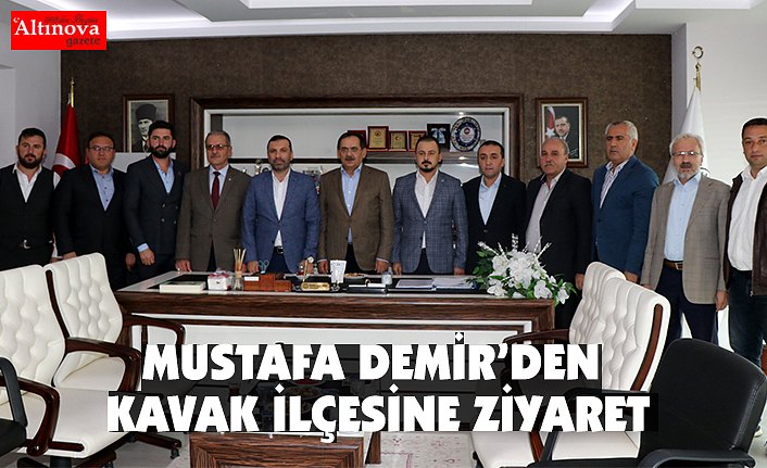Demir'den Kavak ilçesine ziyaret