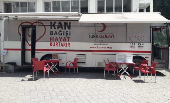 Doğankent'te kan bağışı kampanyası