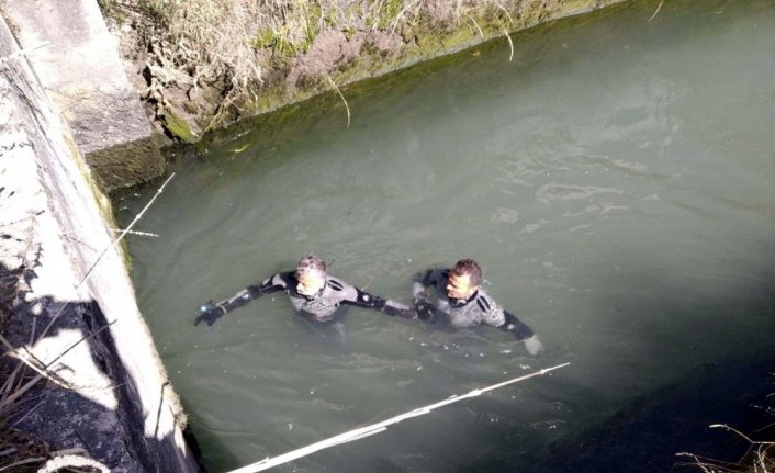 GÜNCELLEME - Sulama kanalına düşen inşaat işçisi öldü