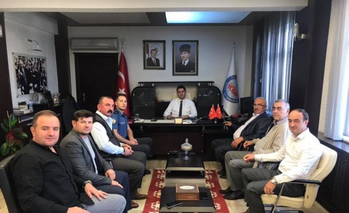 Kavak'ta muhtarlarla bilgilendirme ve istişare toplantısı