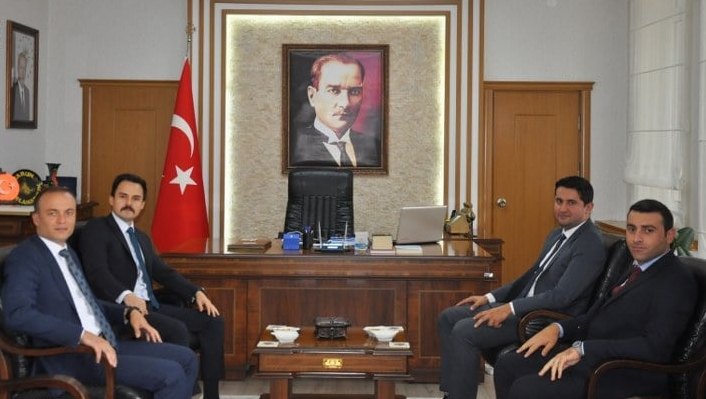 Kaymakamlar Ladik'te buluştu