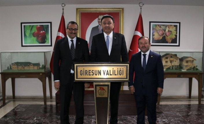 Kırgızistan Ankara Büyükelçisi Ömüraliyev Giresun'da