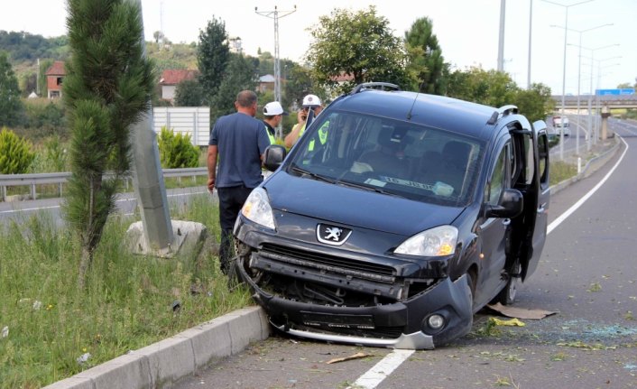 Ordu'da trafik kazası: 4 yaralı