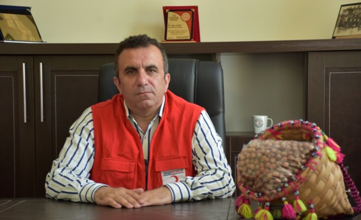 Özel eğitim sınıfı için fındık bağışı