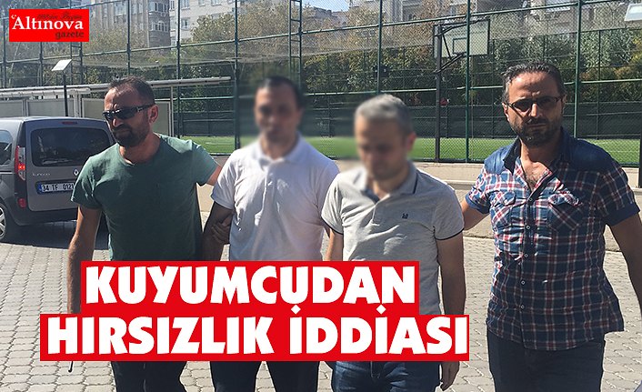 Samsun'da kuyumcudan hırsızlık iddiası