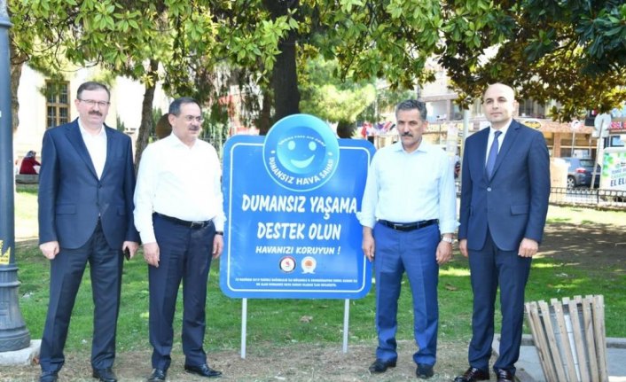 Samsun'da Anıt Park 