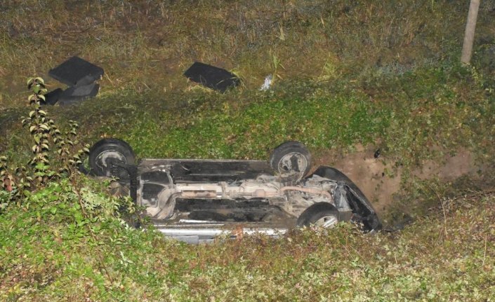 Samsun'da iki otomobil çarpıştı: 3 yaralı