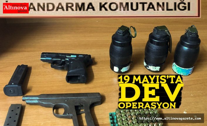 19 Mayıs'da jandarmadan silah operasyonu