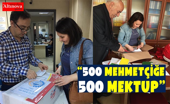 “500 Mehmetçiğe 500 Mektup”